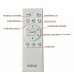 Ventilador Teto Retrátil 4 Pás Controle Remoto Bivolt Branco 